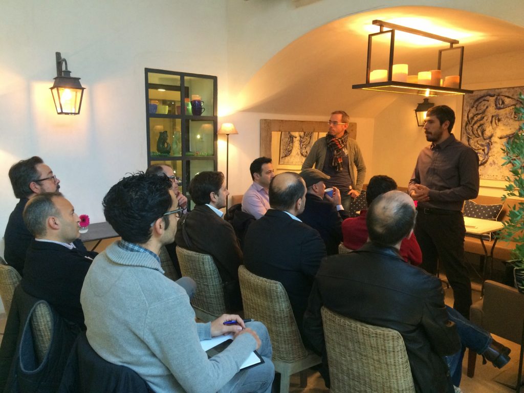 Primer CaféTIC organizado por Gsbit, en Rialto Living con Jorge Morell